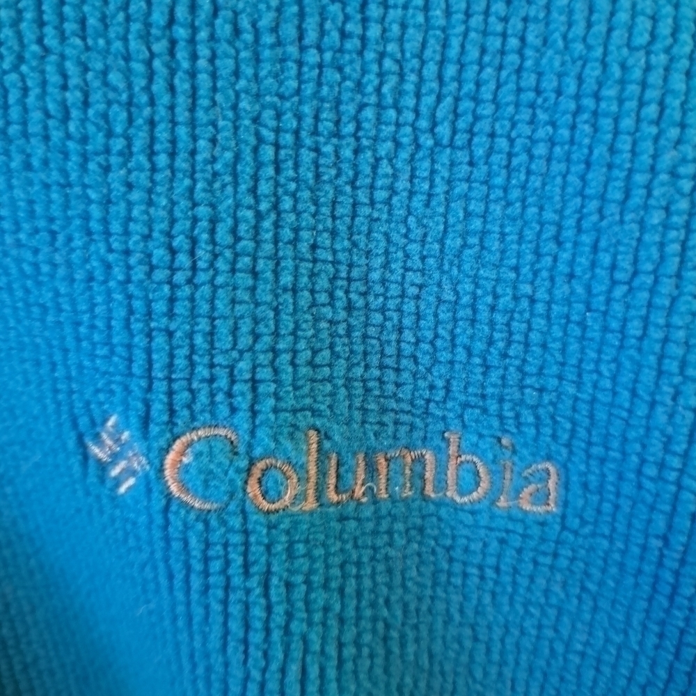 Columbia Women's 1/4 Zip Blue and Black Omni Wick Size Medium - Picture 2 of 11